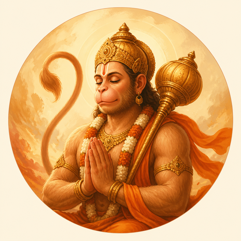 Hanuman in devotion